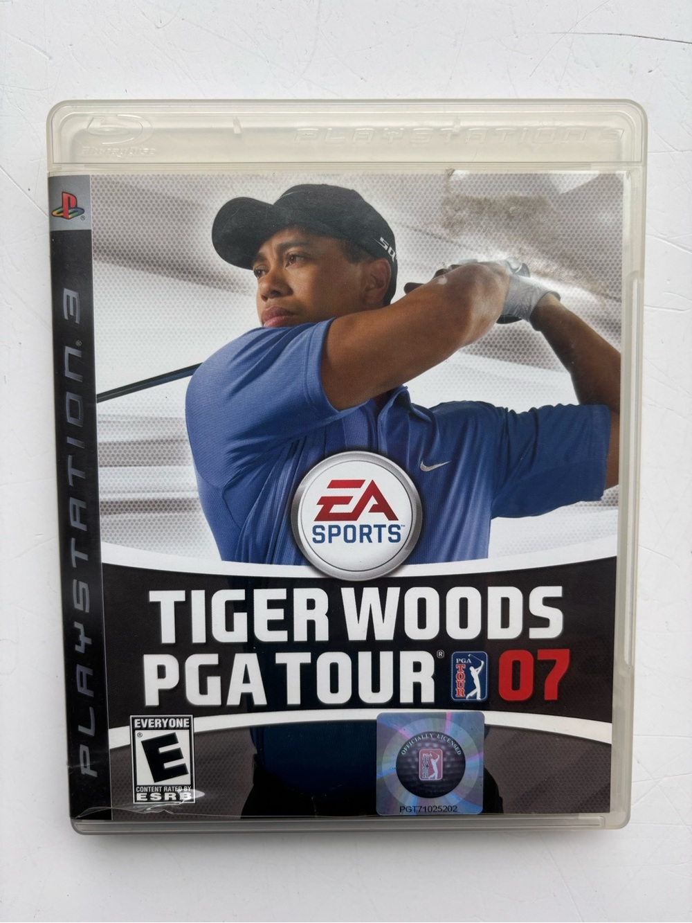 Sony Tiger Woods PGA Tour 07 - Blue & Black Cover